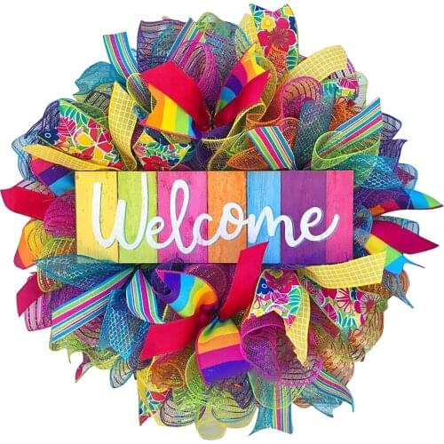 Decorative Pendant Letter Patterns Garland Hanging Artware with Bowknot Decors for Wall Tree Window