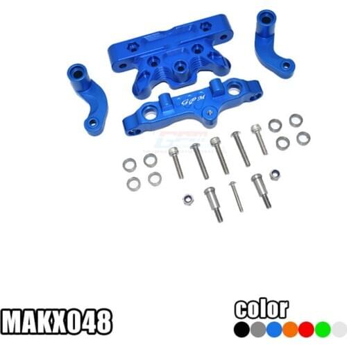 RC Car Parts ARRMA 1/5 KRATON 8S Bigfoot OP Accessories Aluminum alloy POM Plastic Front Steering Knuckle armARA320474+ARA340153