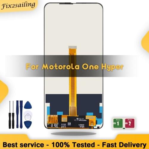 For Motorola Moto One Hyper XT2027 XT2027-1 6.5" LCD Display Touch Screen Digiziter Assembly Replacement For Moto One Hyper