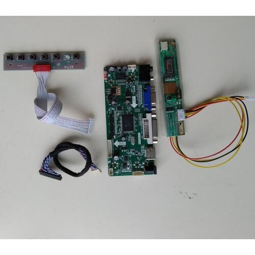 Kit for B141EW04 V3 Driver screen Controller board 30pin Signal VGA HDMI DVI 1 lamps LVDS 14.1" Panel monitor 1280X800