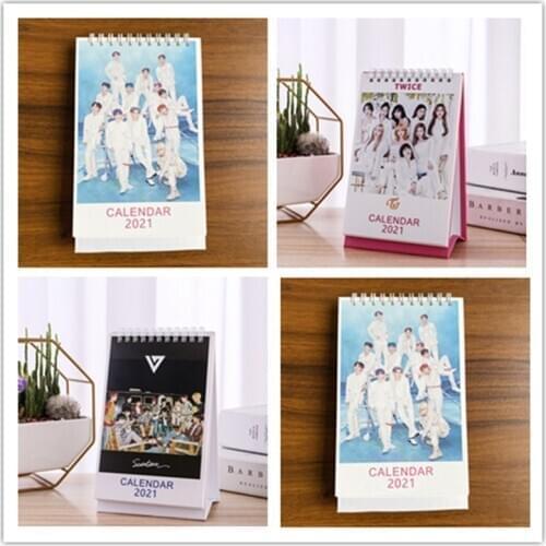 KPOP TREASURE TWICE 17 SEVENTEEN 2021 calenda fans gilfs wholesale new displaying
