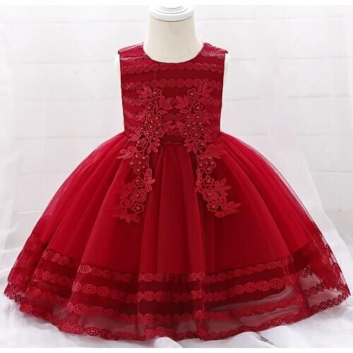 Summer Baby Girls Dress Newborn Baby Lace Princess Dresses For girl 2 1st Year Birthday Dress Holiday Costume Infant Party Dress