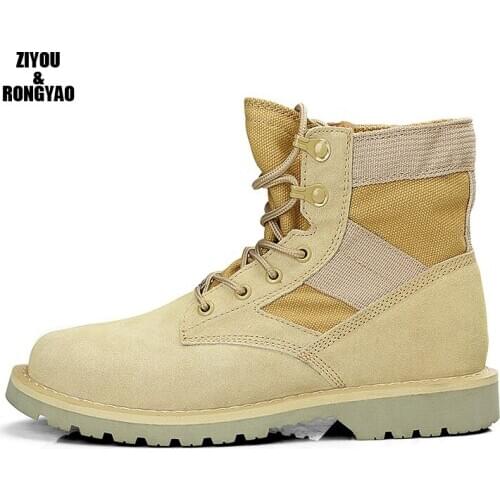 2020 Hot Sale Winter Couple Fur Warm Snow Boots Waterproof Leather Mens Boots Outdoor Non-slip Work Shoes Fashion Ankle Boots