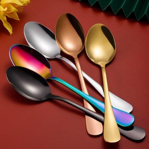 24Pcs Gold Colorful Cutlery Set Stainless Steel Dinnerware Set Knife Fork Spoon SilverwareTableware Kitchen Flatware Set