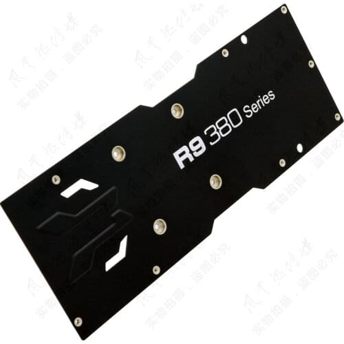 New Original for DATALAND R9 380 Gaphics card backplane with mounting screws