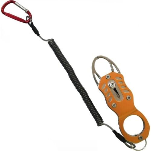 Portable Fishing Gripper Grab Catch Mouth Lip Gripper Grabber Catcher Fish Grip Hook Fishing Tackle Tool