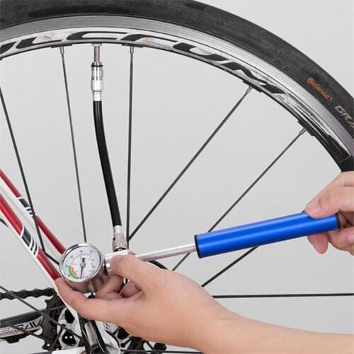 Portable Bicycle Pump Aluminum Alloy Mini Hand Pump Ball Toy Tire Inflator Bike Accessories