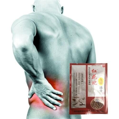 Carthamus tinctorius Snake Patch Balm Pain Relief Plaster Meridians Rheumatoid Arthritis Lumbar Cervical Spondylosis Pain Reliev