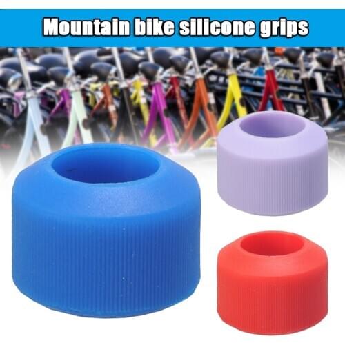 Bike Silicone Handlebar Grip Cover Can be Spliced Handle Cover for Childrens Bicycles Bike Accessories WHShopping