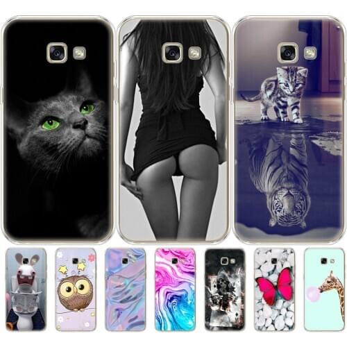 Silicone Phone Case for Samsung A5 2017 Cases for Samsung Galaxy A5 2017 SM-A520F Cover for Samsung Galaxy A5 2017 phone shell