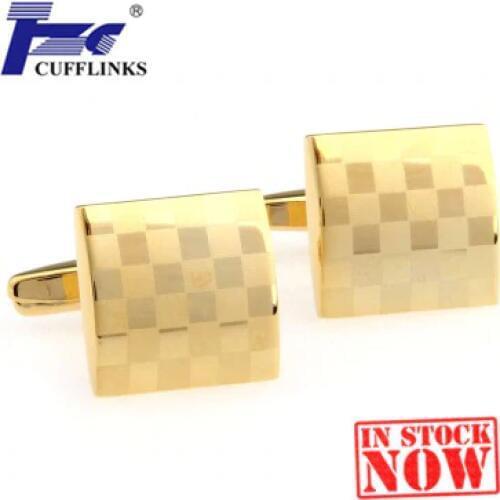 TZG01301 Laser Cufflink Cuff Link 2 Pairs Free Shipping Promotion