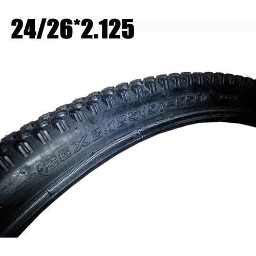 MTB Bike tires 24*2.125/26*2.125 Bicycle Tire Bike tire 2 size specifications pneus mountain Parts pneu Free shipping