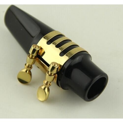 New alto saxophone mouthpiece clip paint gold clip plated clip saxophone clamp