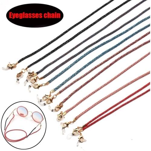 1 PC Mask Holder Strap Anti-lost Eyeglass Chains Face Mask Hanging Lanyard with Clips for Men Women Boys Girls Kids