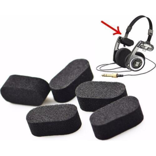 10 Pairs Black Replacement Headband Head Band Sponge Foam Pads Cushions Repair Parts for Koss Porta Pro PP Headset Headphones