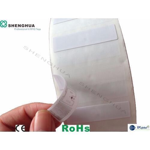 10pcs/lot UHF RFID Sticker Self Adhesive Tag UHF RFID Labels Long Range Tracking Asset Tags