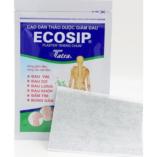 10PCS ECOSIP Authentic Vietnam Pain Relieving Patch Rheumatic Arthritis Cervical Spondylosis Lumbar Pain Relief Massager Therapy