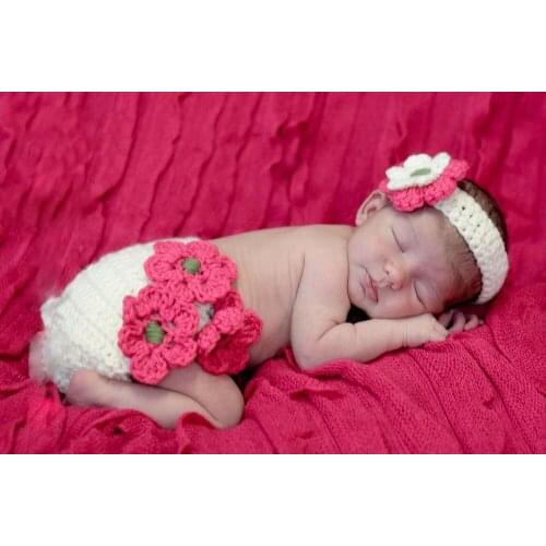 Free shipping,red Diaper / Nappy Cover with Matching headband Set Photo props gift