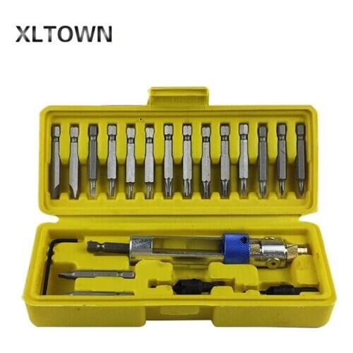 High-speed steel drill bit driver converter wind-driver dual-use screwdriver 20-piece set