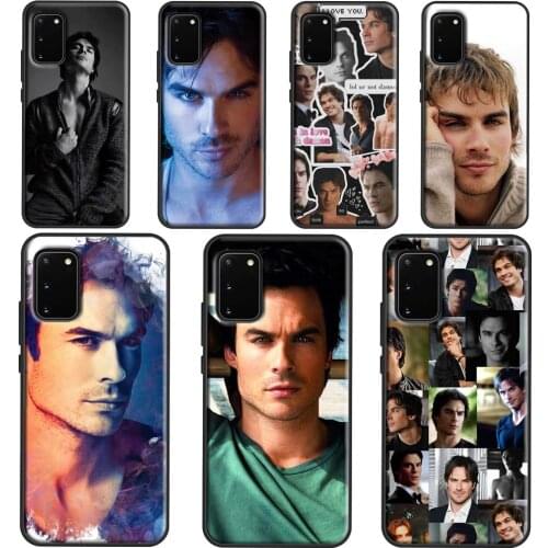 Ian Somerhalder Phone Case For Samsung Galaxy S21 S20 Ultra S8 S9 S10 Plus Note 10 Note 20 9 S20 FE Cover
