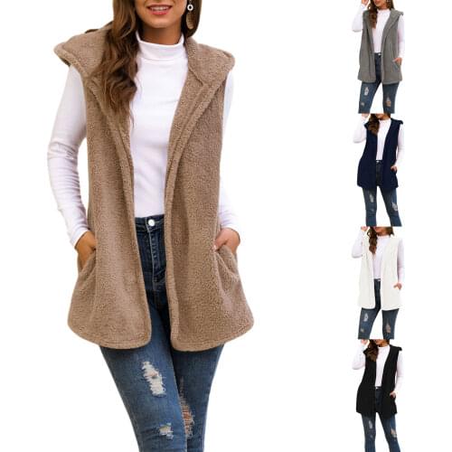 Imcute Women's Hooded Vests