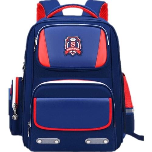 Grade 1-6 Children School bags Large Capacity Waterproof Kids Orthopedic School Backpacks Fashion Student bag Mochila Infantil