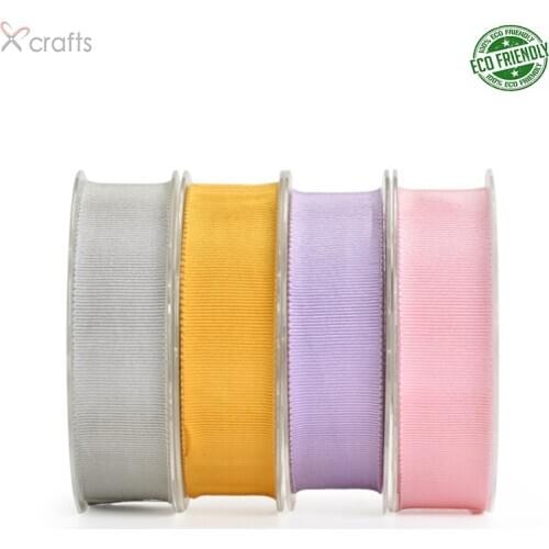 Rayon Petersham Ribbon 6 9 16 19 25 38 MM 3/8 5/8 1 Inch Black White Red