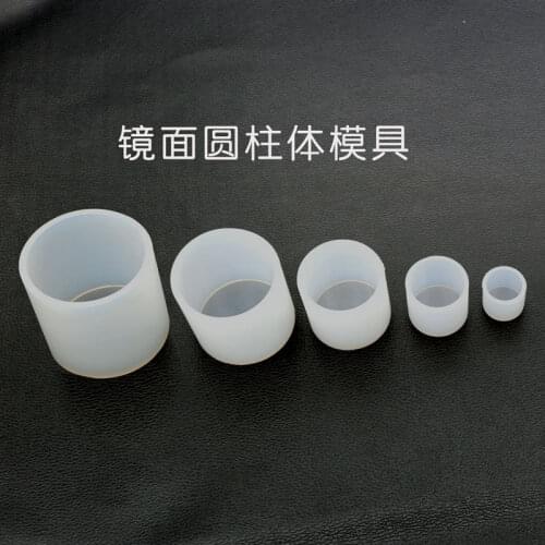 New Transparent Silicone Mould Dried Flower Resin Decorative Craft DIY cylinder Mold epoxy resin molds for jewelry