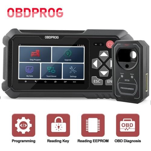 OBDPROG 501 Key Programmer Immobilizer EEPROM Auto Car Key Pin Code Reader Diagnostic Key Programmer