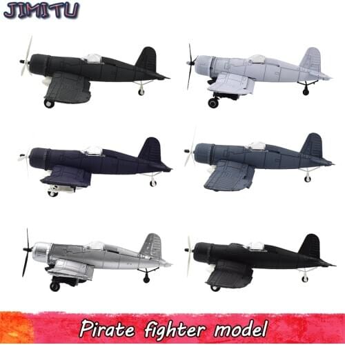 DIY Aircraft Assembled Model Toys for Children Building Blocks Military Handmade Fighter Model Kits Toy Gifts for Kits 1 PCS