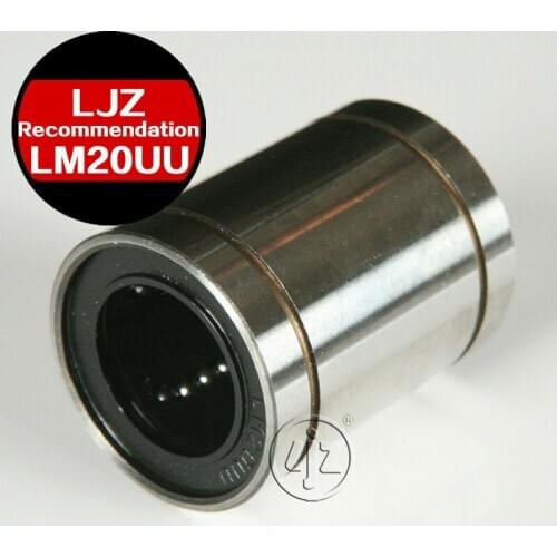 Linear motion ball bearings LM20UU Bore size 20mm