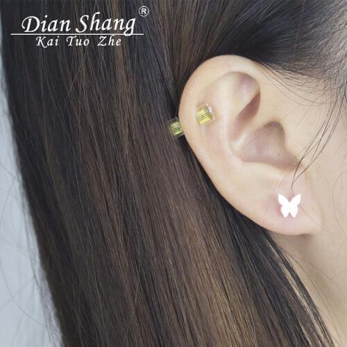 10pcs Tiny Butterfly Earrings For Women Boho Jewelry Cute Boucle d'oreille Femme Brincos Bijoux Gold Color Ear Studs BFF Gifts