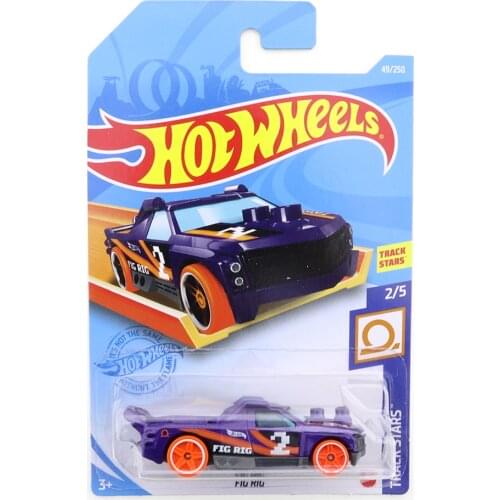 2021-49 Hot Wheels FIG RIG Mini Alloy Coupe 1/64 Metal Diecast Model Car Kids Toys Gift
