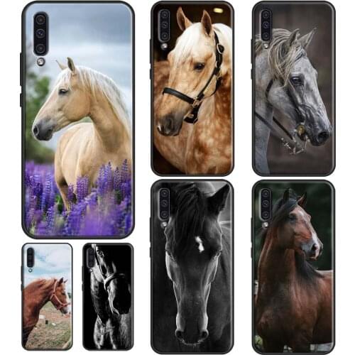 Horse Animal Phone Case For Samsung A12 A32 A42 A52 A72 A10 A20 A30 S A40 A50 A70 A31 A51 A71 A20e A21S