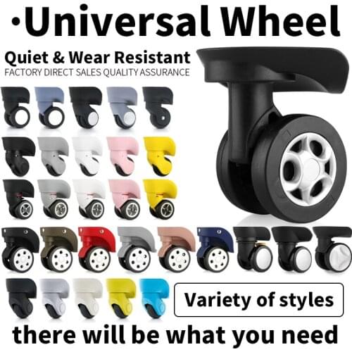 Rolling travel suitcase luggage wheel accessories replacement trolley wheel accessories repair universal universal caster wheels