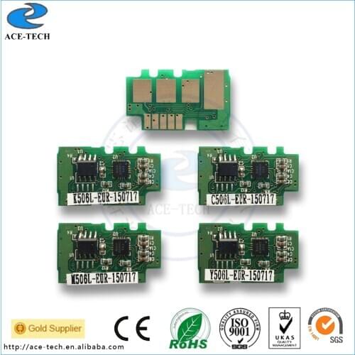 CLT-K506S chip for Sumsung CLP680 CLP680DW CLP680DN CLX6260FR/6260FD/6260FW CLX6260ND/6260NR color laser printer toner cartridge