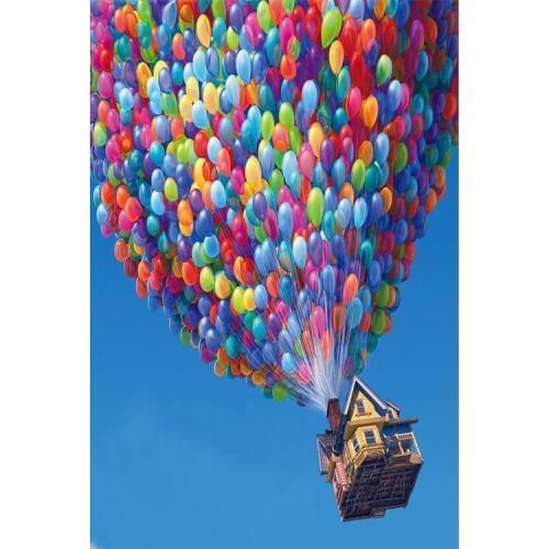 Flying house The wooden puzzle 1000 pieces ersion jigsaw puzzle white card adult childrens educational toys