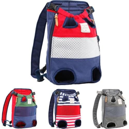 Pet Backpack Traveling Backpack Carrying Bulldog Puppy Kitten Breast Backpack Pet Carrying Bag Dog Backpack Luxury Dog Carrier