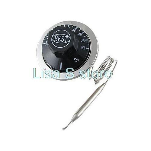 Electric Oven 30-100C N.C Temperature Thermostat Switch 220V 16A w 73mm Probe