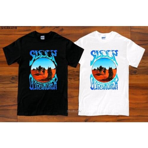 SLEEP Stoner Dopsmoker Band Logo Mens Black and White T-shirt (XS-5XL) Cool Casual pride t shirt men Unisex New Fashion sbz3184