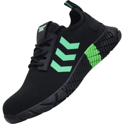 Work Safety Shoes Anti-Smashing Steel Toe Puncture Proof Construction Lightweight Breathable Sneakers Boots Men Women Air Light