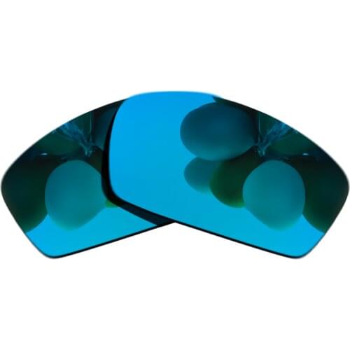 Polarized Sunglasses Replacement Lenses for-Square Whisker Frame - Sky Blue