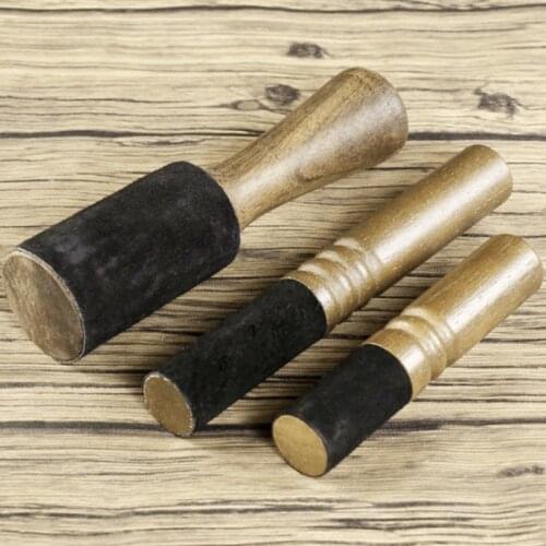 Buddhist Meditation Wooden Singing Bowl Mallet Handmade Tibetan Singing Bowl Striker Stick
