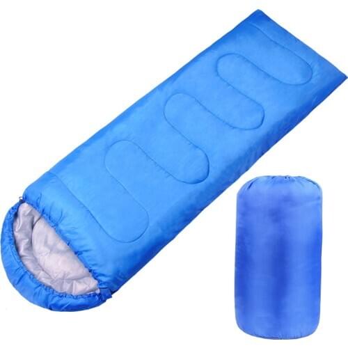 Camping Hiking Mountain Camouflage Sleeping Bag Envelope Type Splicing Portable Outdoor Ultralight Sleeping Bag Compact Portable