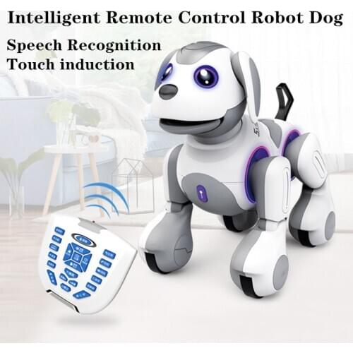 Smart Robot Dog Voice interactive Touch induction RC Robot Dog English Mathematics Scientific knowledge Children Educational Toy