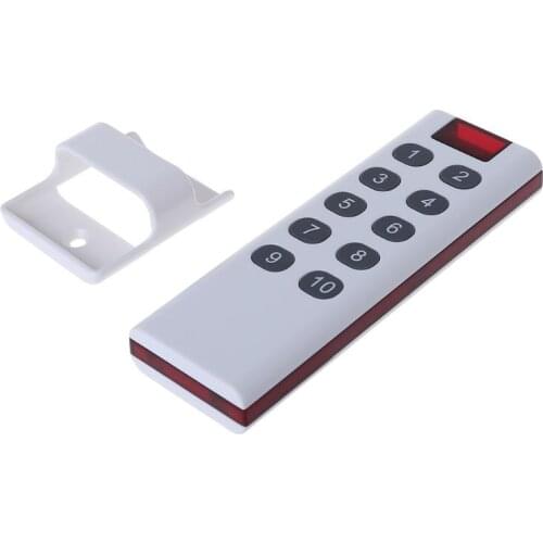 Universal Wireless Learning Code Digital Remote Controller Transmitter 1/2/3/4/6/8/10 Channels Buttons Keypad AK-7010TX