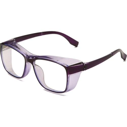 2021 Anti Dust Anti-Pollen Allergy Goggles With Side Shiled Anti Blue Light Transparent Glasses Eye Protection