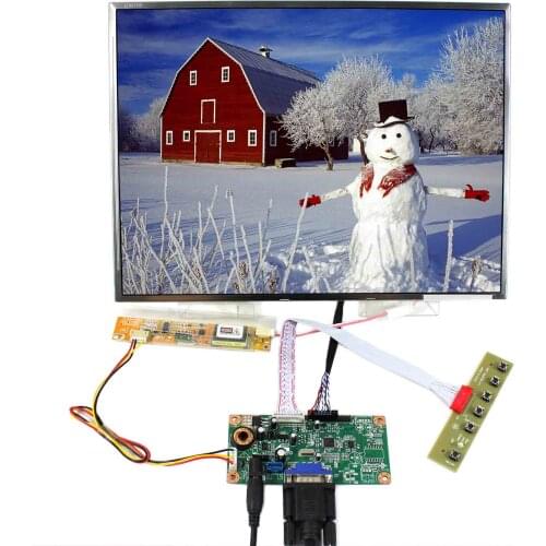 VGA LCD Controller Board 14inch 1024x768 N141X6 LTN141XF LTN141X6 LP141X10 LCD Screen