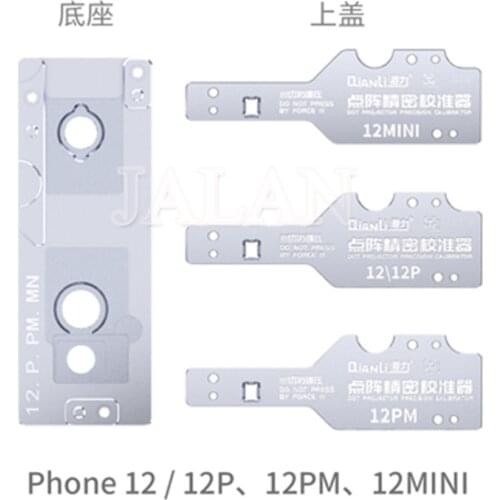 High Precision Dot Matrix Calibrator Qianli Face ID Dot Projector 12Pro 12 Pro Max 12 Mini X XS MAX XR 11 Pro Max Alignment Tool