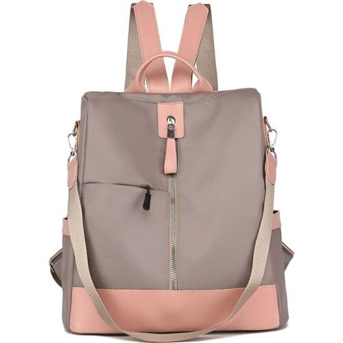Polyester Ladies Backpacks Large Capacity Schoolbag for Women Bags Casual Teenage Student Girls Book Bags Female Laptop Backpack